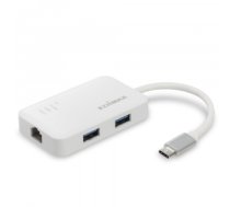 Edimax EU-4308 interface hub USB 3.2 Gen 1 (3.1 Gen 1) Type-C 5000 Mbit/s White