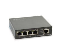 LevelOne 5-Port Gigabit PoE Switch, 802.3at/af PoE, 4 PoE Outputs, 60W