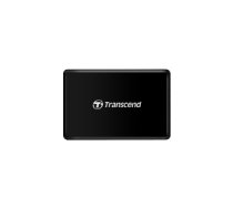 Transcend RDF8 card reader Black Micro-USB