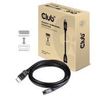 CLUB3D CAC-1022 cable gender changer Displayport 1.4 Black