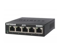 Netgear GS305-300PES network switch Unmanaged L2 Gigabit Ethernet (10/100/1000) Black