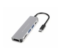 Conceptronic DONN02G interface hub USB 3.2 Gen 1 (3.1 Gen 1) Type-C 5000 Mbit/s Aluminium