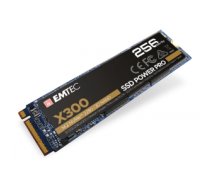 Emtec X300 M.2 256 GB PCI Express 3.0 3D NAND NVMe