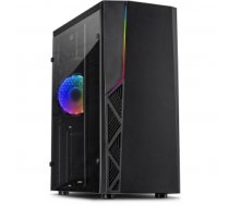 Inter-Tech B-02 RGB Tower Black