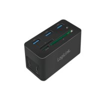 LogiLink UA0370 notebook dock/port replicator Wired USB 3.2 Gen 1 (3.1 Gen 1) Type-C Black