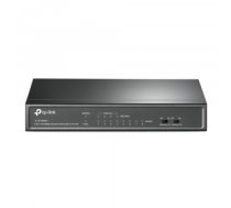 TP-LINK TL-SF1008LP network switch Unmanaged Fast Ethernet (10/100) Black Power over Ethernet (PoE)