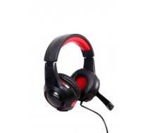 Gembird GHS-U-5.1-01 headphones/headset Head-band Black, Red