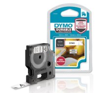 DYMO D1 Durable - Black on White - 12mm label-making tape