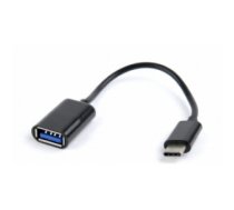 Gembird OTG USB Type C Male - USB Female 0.2m Black A-OTG-CMAF2-01