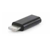 Gembird USB Type C Female - Apple Lightning Male Black A-USB-CF8PM-01
