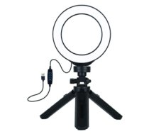 LED Ring Lamp 12cm With Pocket Tripod Mount Up to 14.5cm, USB PKT3058B