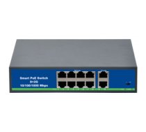 PoE switch 8ch 100Mbps +2G uplink POE802L