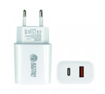 Charger EXTRA DIGITAL USB 3.0+ Type C: 220V, 20W, QC3.0+ PD SC230204