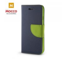 Mocco Fancy Book Case Grāmatveida Maks Telefonam LG K10 / K11 (2018) Zils - Zaļš LG K10 / K11 (2018)