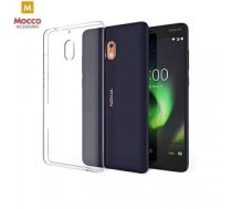 Mocco Ultra Back Case 0.3 mm Aizmugurējais Silikona Apvalks Priekš Nokia 6.1 Plus / Nokia X6 (2018) Caurspīdīgs Nokia 6.1 Plus / Nokia X6 (2018)