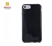 Mocco Jelly Back Case Aizmugurējais Silikona Apvalks Priekš Apple iPhone X / XS Melns Apple iPhone X / XS