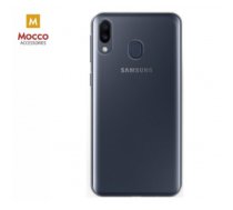 Mocco Ultra Back Case 1 mm Aizmugurējais Silikona Apvalks Priekš Samsung M205 Galaxy M20 Caurspīdīgs Samsung M205 Galaxy M20