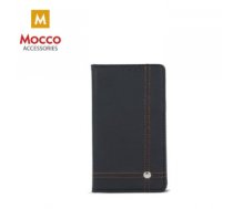 Mocco Smart Focus Book Case Grāmatveida Maks Telefonam LG K10 (2017) X400 / M250N Melns / Brūns LG K10 (2017)
