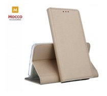 Mocco Smart Magnet Book Case Grāmatveida Maks Telefonam Nokia 9 PureView Zeltains Nokia 9 PureView