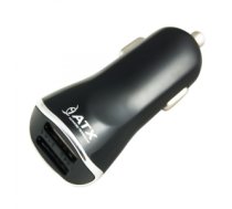 Car Charger ATX 2xUSB 1A/2,4A black