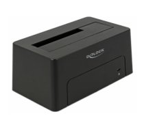 DeLOCK 63958 storage drive docking station USB 3.2 Gen 2 (3.1 Gen 2) Type-C Black