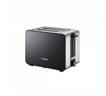 Bosch TAT7203 toaster 2 slice(s) Black, Stainless steel 1050 W