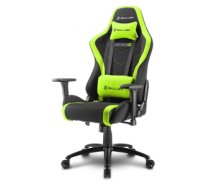 Sharkoon SKILLER SGS2 PC gaming chair Padded seat Black,Green