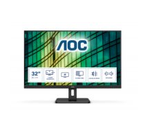 AOC Essential-line U32E2N LED display 80 cm (31.5") 3840 x 2160 pixels 4K Ultra HD Black