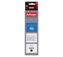 Activejet AE-113Bk ink cartridge for Epson, Epson 113 C13T06B140 compatible; Supreme; 70 ml; black.