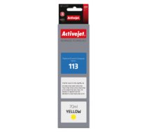 Activejet AE-113Y ink cartridge for Epson, Epson 113 C13T06B440 compatible; Supreme; 70 ml; yellow.