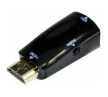 Gembird A-HDMI-VGA-02 video cable adapter VGA (D-Sub) Black