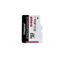 Kingston Technology High Endurance memory card 64 GB MicroSD Class 10 UHS-I