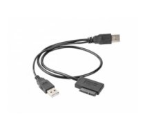 Gembird A-USATA-01 cable interface/gender adapter USB SATA 13-pin Black