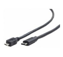Gembird USB C/B, 3m USB cable USB 2.0 Micro-USB B Black