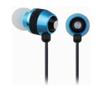 Gembird MHS-EP-002 headphones/headset In-ear Black, Blue