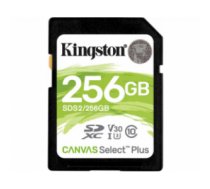 Kingston Technology Canvas Select Plus memory card 256 GB SDXC Class 10 UHS-I