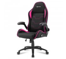 Sharkoon Elbrus 1 Universal gaming chair Padded seat Black,Pink