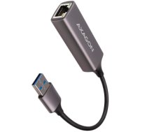 AXAGON ADE-TR Type-A USB3.2 Gen 1 - Gigabit Ethernet 10/100/1000 Adapter, metal, titan grey ADE-TR ADE-TR