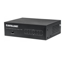 Intellinet 8-Port Gigabit Ethernet PoE+ Switch, IEEE 802.3at/af Power over Ethernet (PoE+/PoE) Compliant, 60 W, Desktop (Euro 2-pin plug)