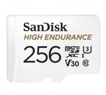 SanDisk High Endurance memory card 256 GB MicroSDXC UHS-I Class 10