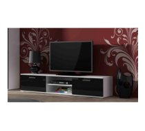 Cama TV stand SOHO 180 white/black gloss SOHORTV180BI/CZ