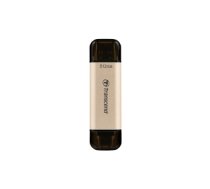 Transcend JetFlash 930C USB flash drive 512 GB USB Type-A / USB Type-C 3.2 Gen 1 (3.1 Gen 1) Gold