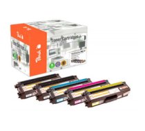 Peach PT844 toner cartridge 5 pc(s) Compatible Black, Cyan, Magenta, Yellow