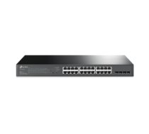 TP-LINK JetStream 28-Port Gigabit Smart PoE Switch with 24-Port PoE+