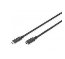 ASSMANN Electronic AK-300210-007-S USB cable 0.7 m USB 3.2 Gen 2 (3.1 Gen 2) USB C Black