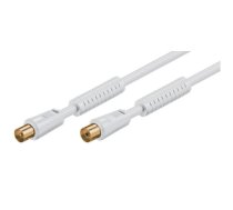 Value 11.99.4475 coaxial cable 10 m White