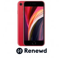 Mobilais Telefons Renewd Apple iPhone SE 2020 11,9 cm (4.7") Hibrīda duālā SIM iOS 14 4G 64 GB Sarkans Atjaunots