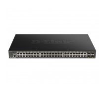 D-Link DGS-1250-52XMP network switch Managed L3 None Power over Ethernet (PoE) Black