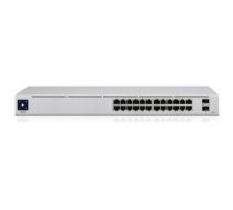 Ubiquiti Networks UniFi Pro 24-Port PoE Managed L2/L3 Gigabit Ethernet (10/100/1000) Power over Ethernet (PoE) 1U Silver