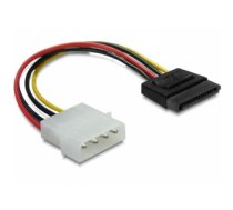 DeLOCK 15pin SATA > 4pin straight Cable 0.06 m